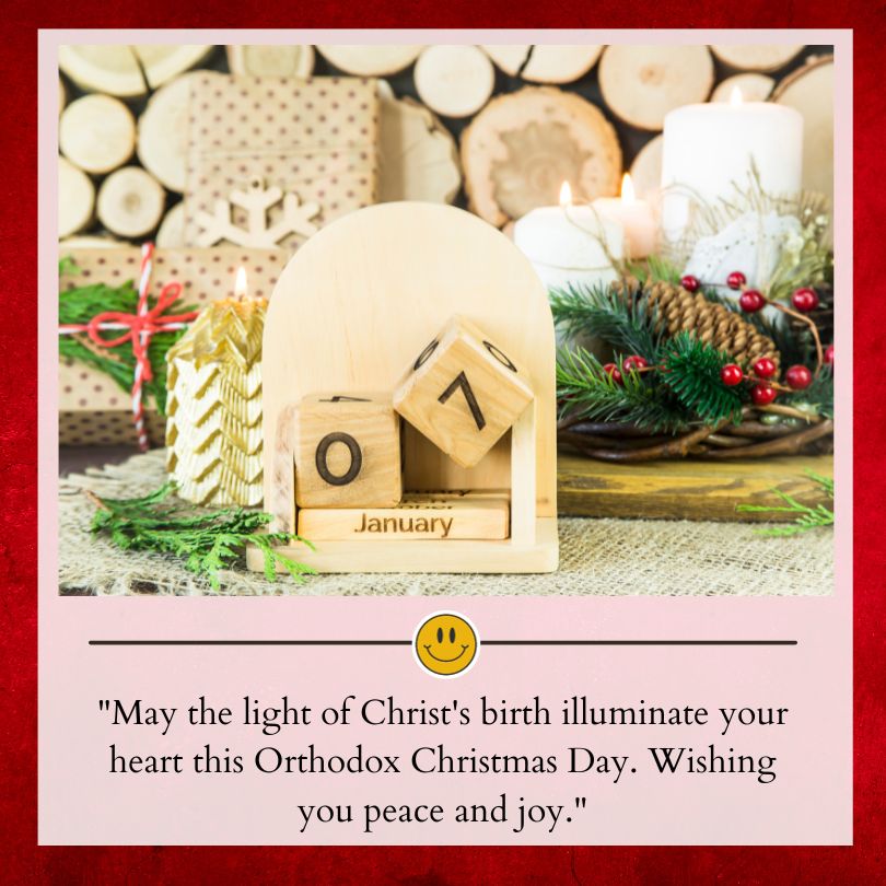 Orthodox Christmas Day Messages