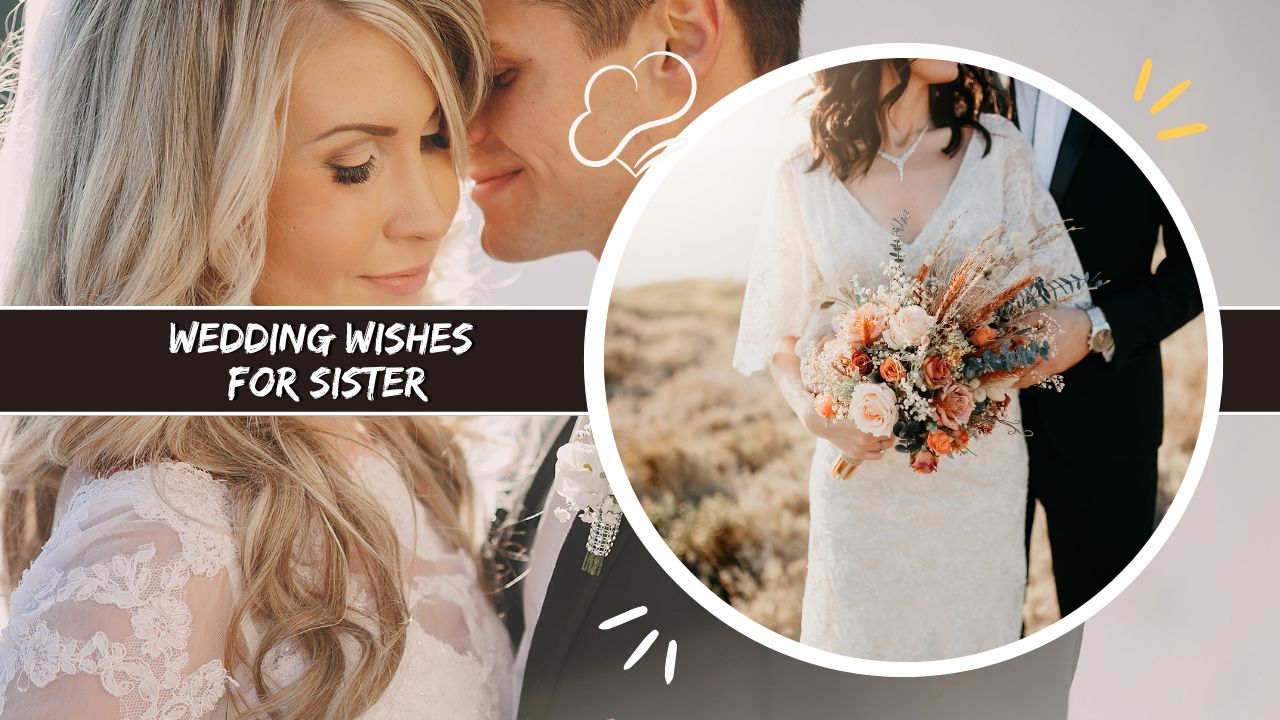 Wedding Wishes for Sister