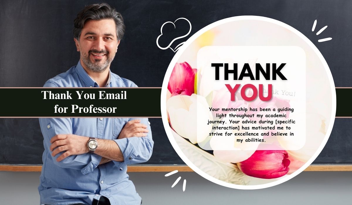 Thank You Email for Professor