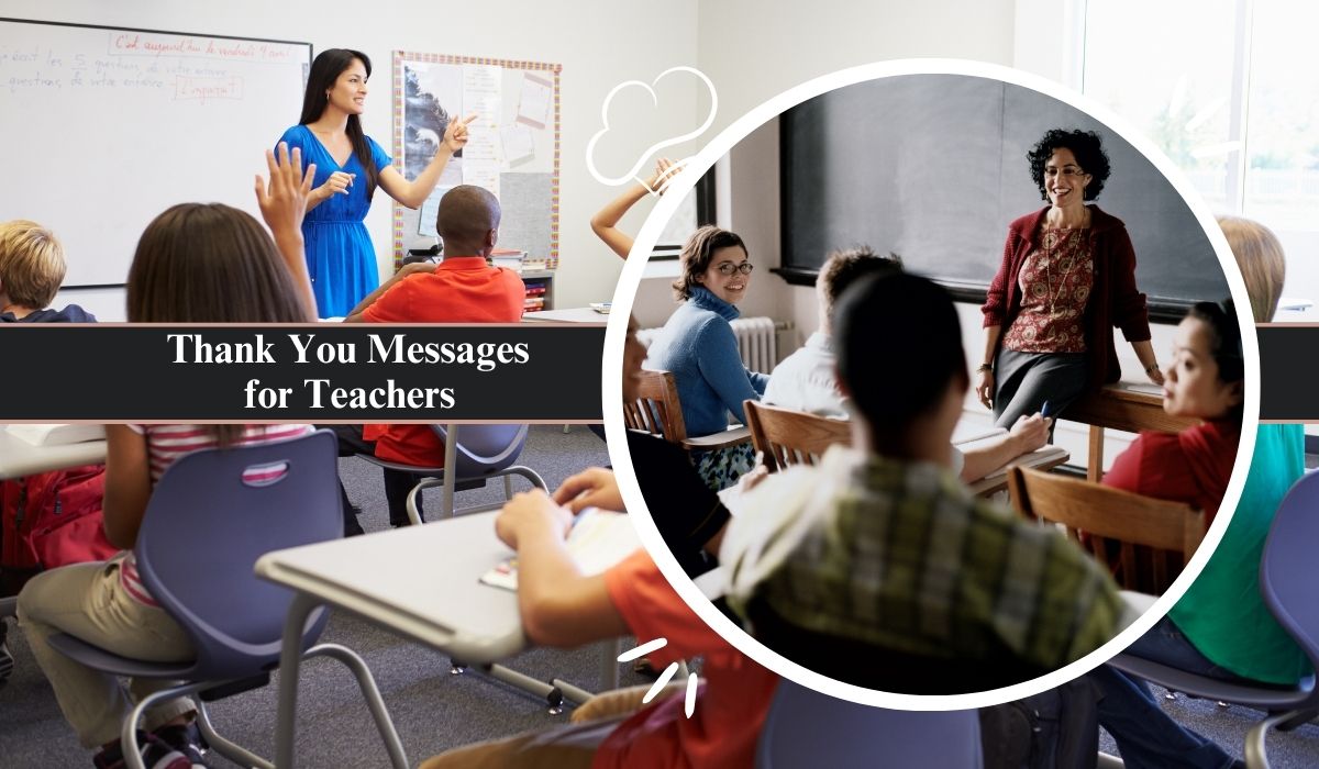 Thank You Messages for Teachers