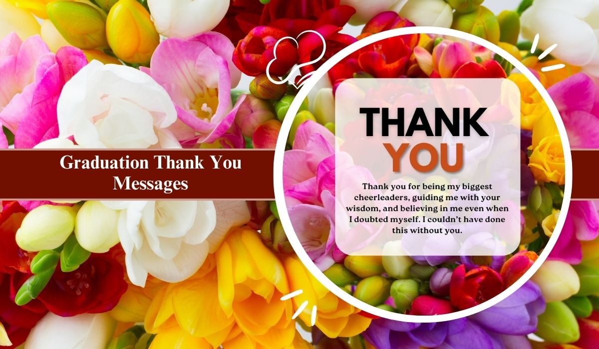 graduation thank you messages